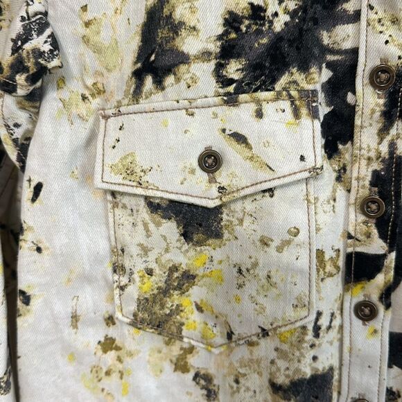 NWOT Pilcro ANTHROPOLOGIE Utility Blouse Button Down - Picture 6 of 8